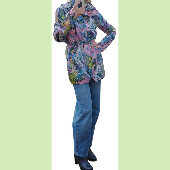 Floral lightweight raincoat - IMPERIAL Italia - small - Picture 5 of 7